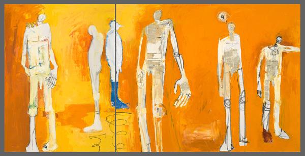 The Space Between (Diptych)